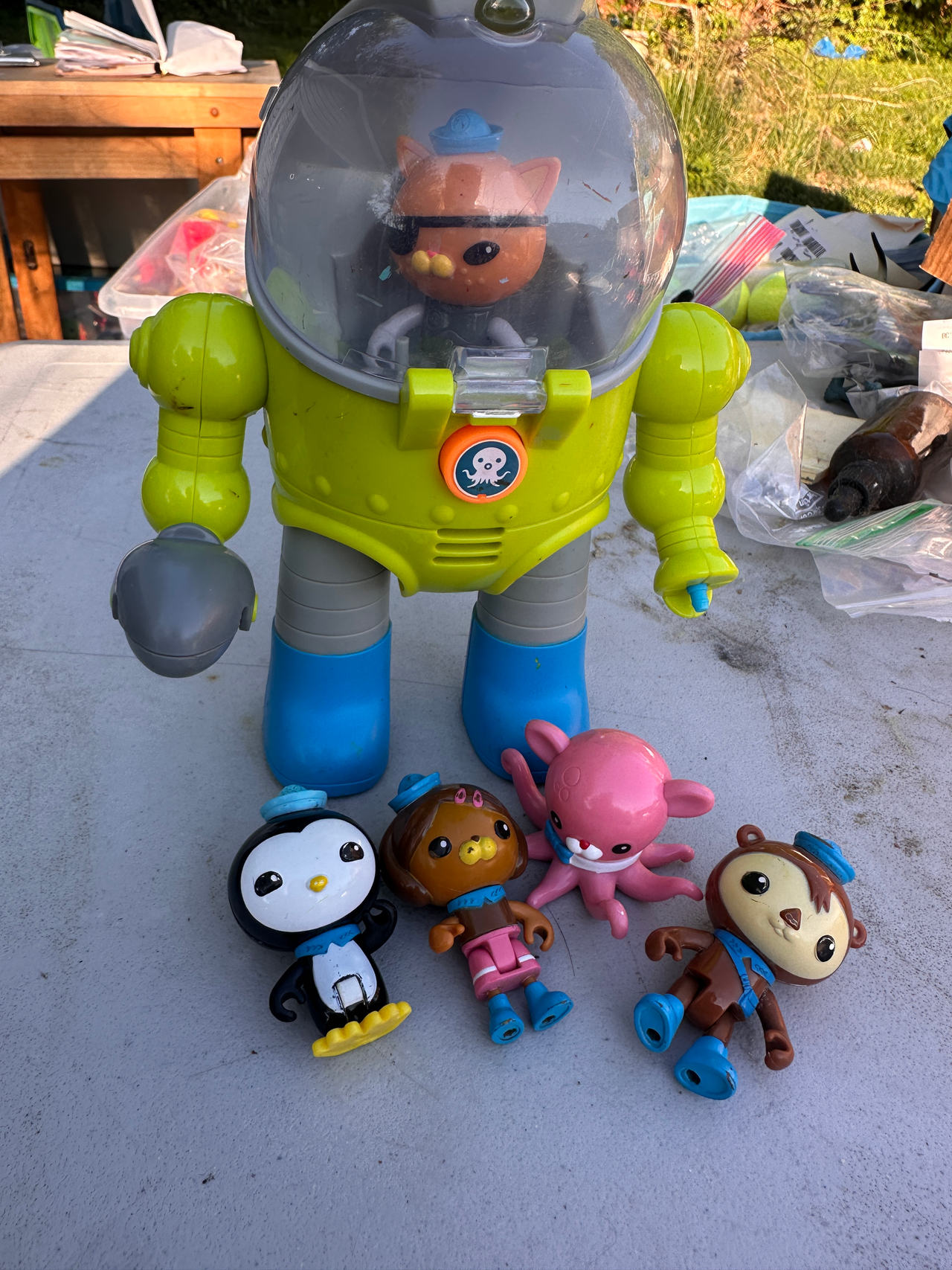 Fisher-Price Octonauts Gup-K Octo-Bot Playset with 5 figures
