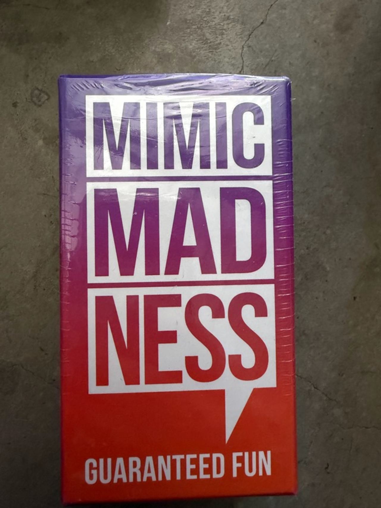 Why Don't We Mimic Madness Charades Game – 3 Categories