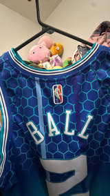 Charlotte Hornets LaMelo Ball City Edition Jersey SIZE LARGE - Image 3