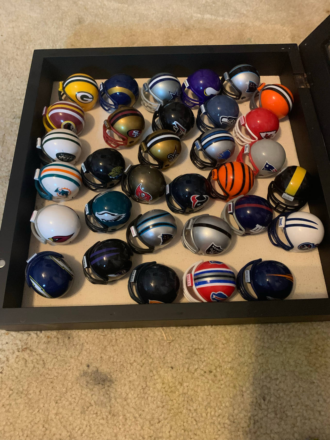 NFL Mini Helmet Collection
