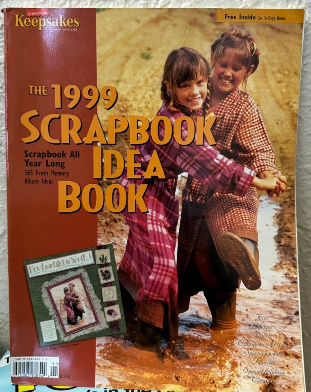 The Idea Book for Scrapbooking Featuring Rubberstamping