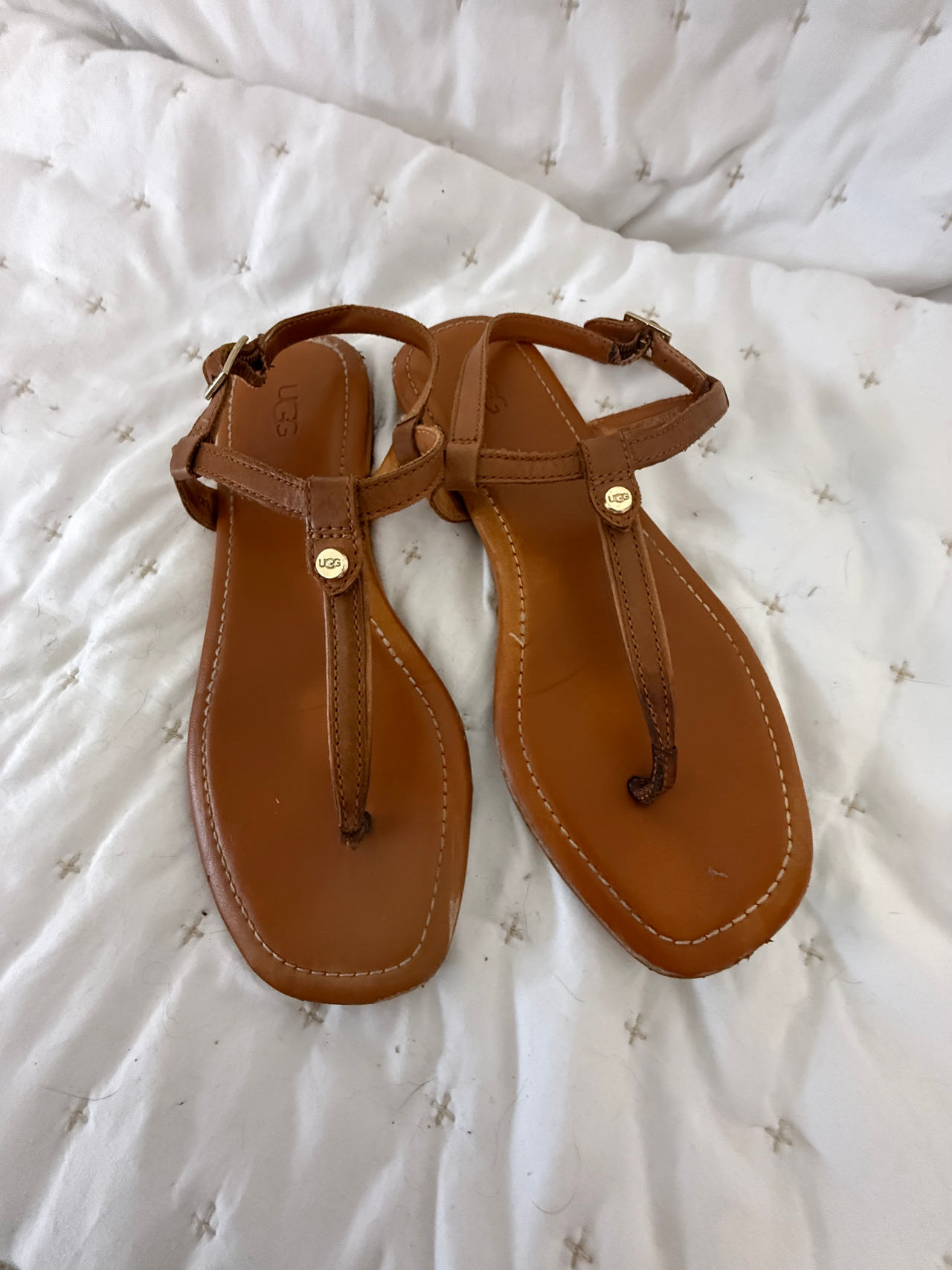 UGG Kari Leather Sandal 8
