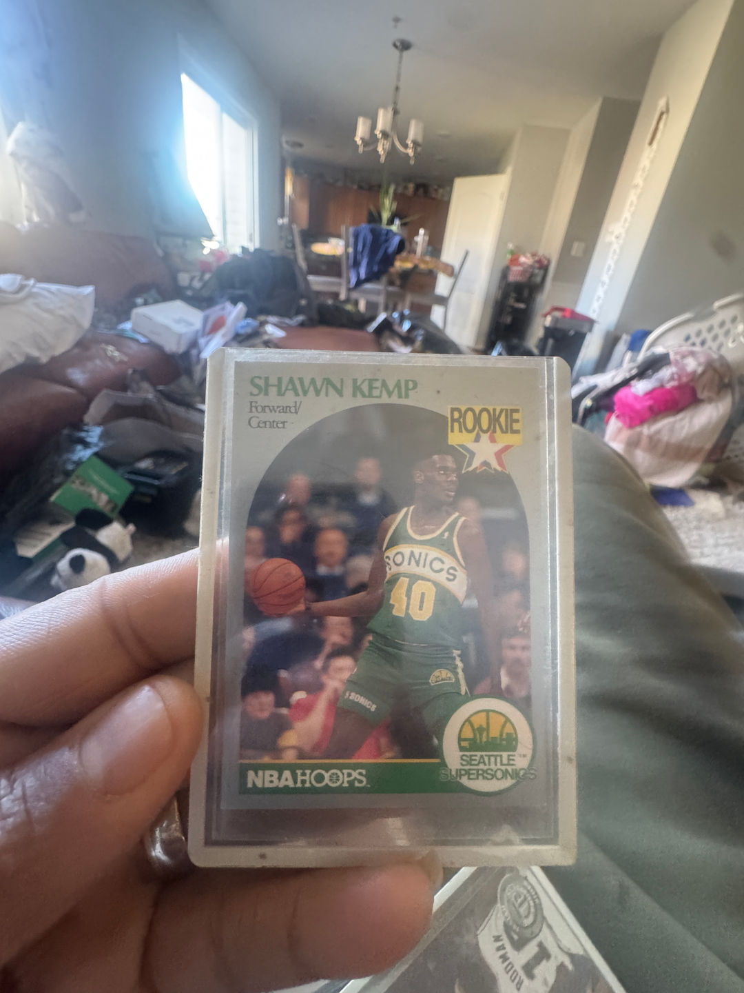1990-91 NBA Hoops Shawn Kemp Rookie Card #279