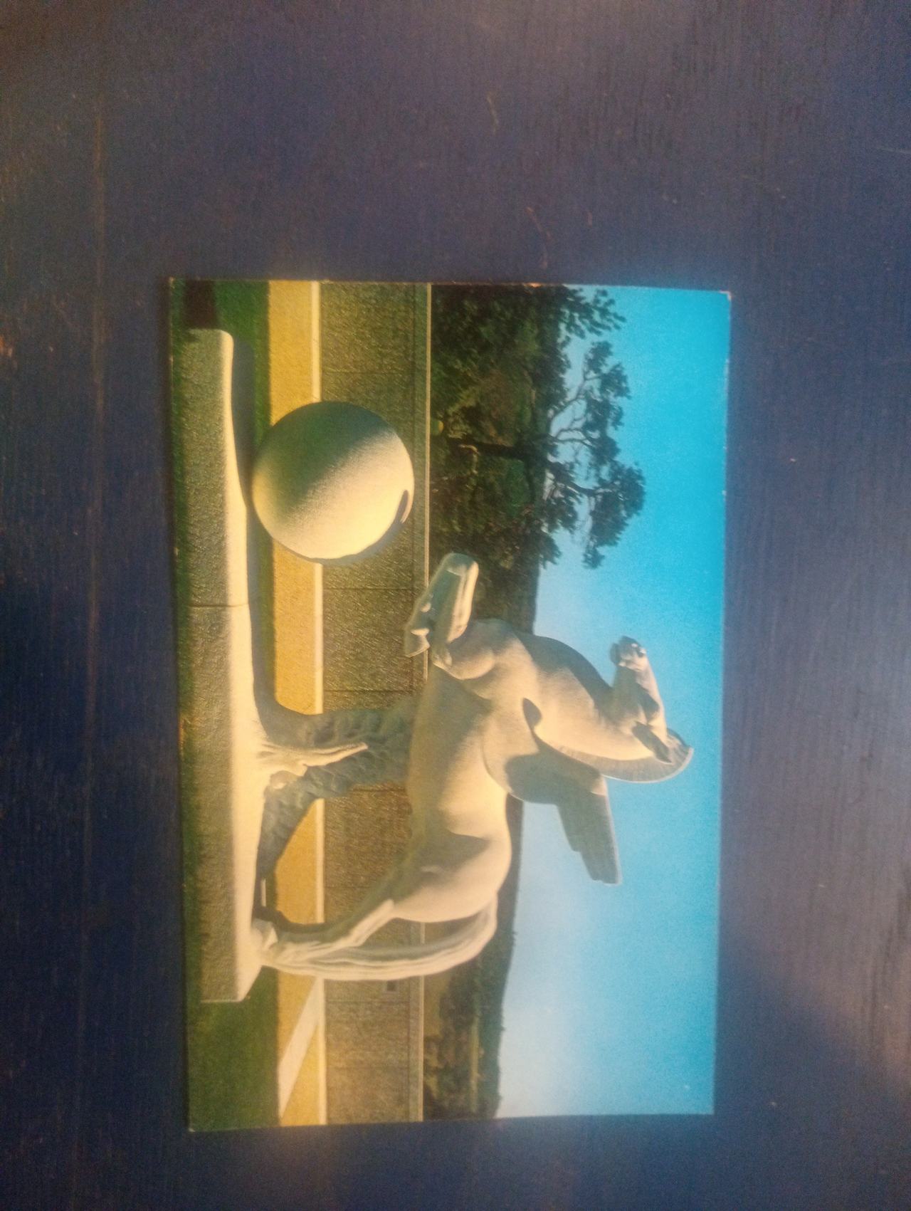 Vintage USAFA Pegasus Postcard Noble Post Cards S-46870