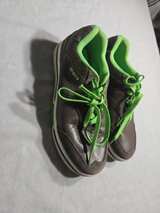 Crocs Golf Hover Lace Up Sneaker mens 7.5 Brown leather suede. - Image 5