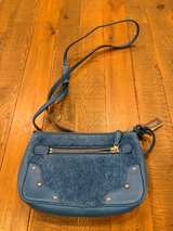 Coach Small Rhyder Pochette Crossbody Bag Blue - Image 1