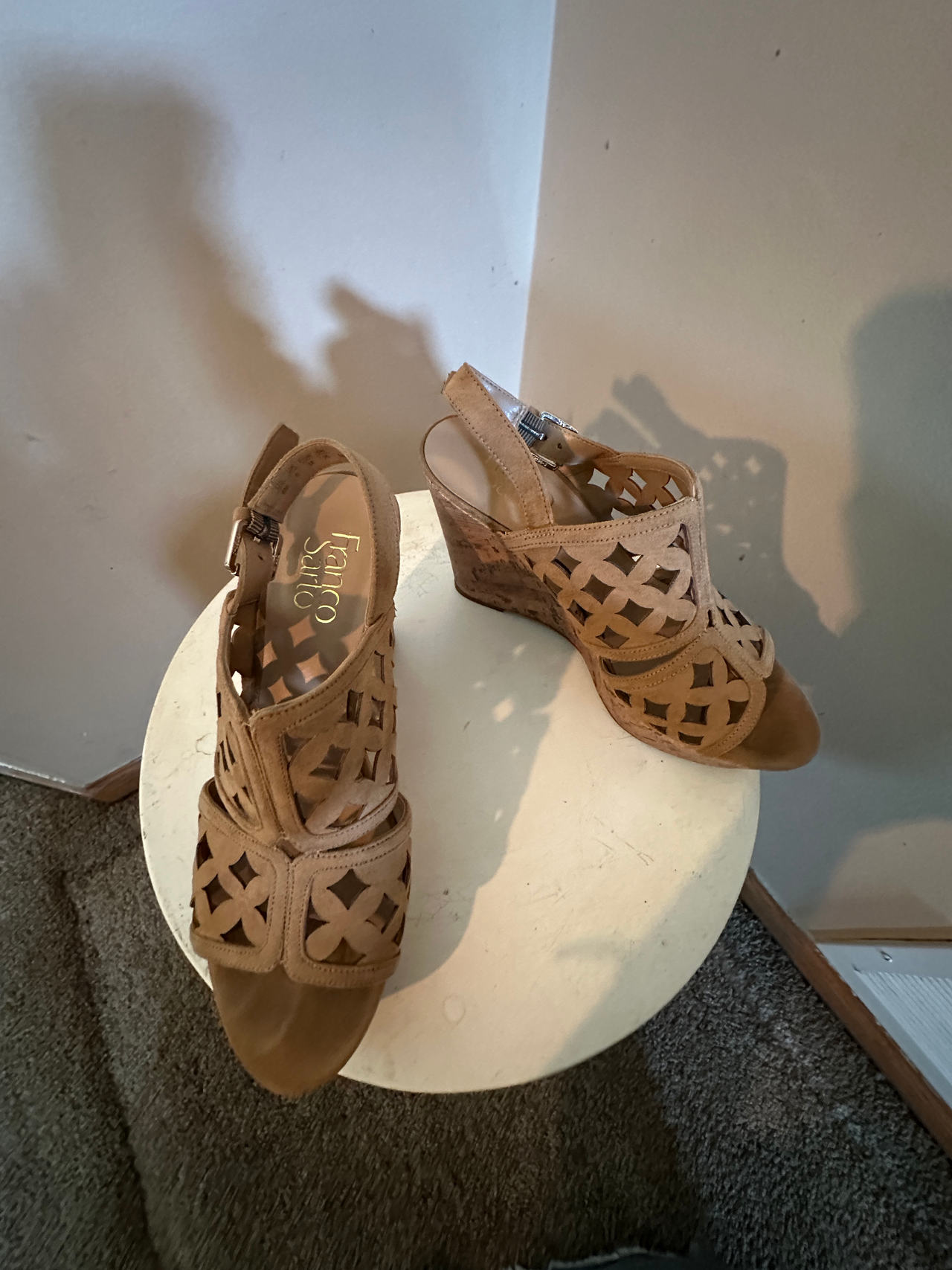 W-8 Franco Sarto Wedge Sandals
