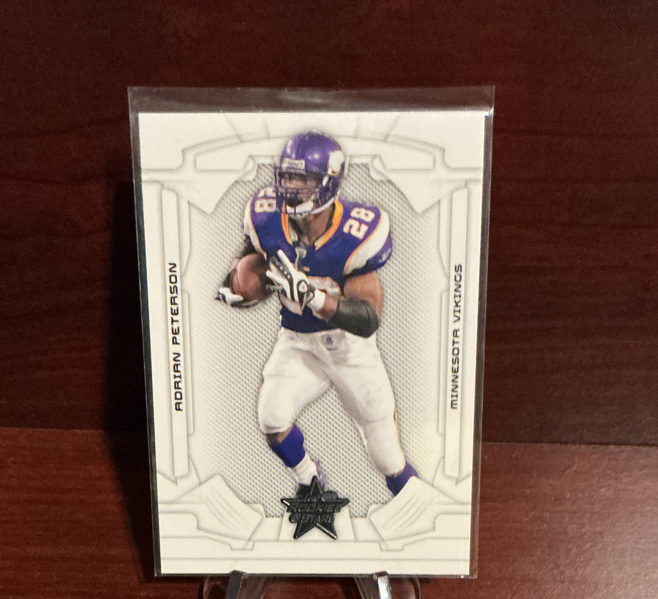 2007 Upper Deck Exquisite Rookie Stars Adrian Peterson #181
