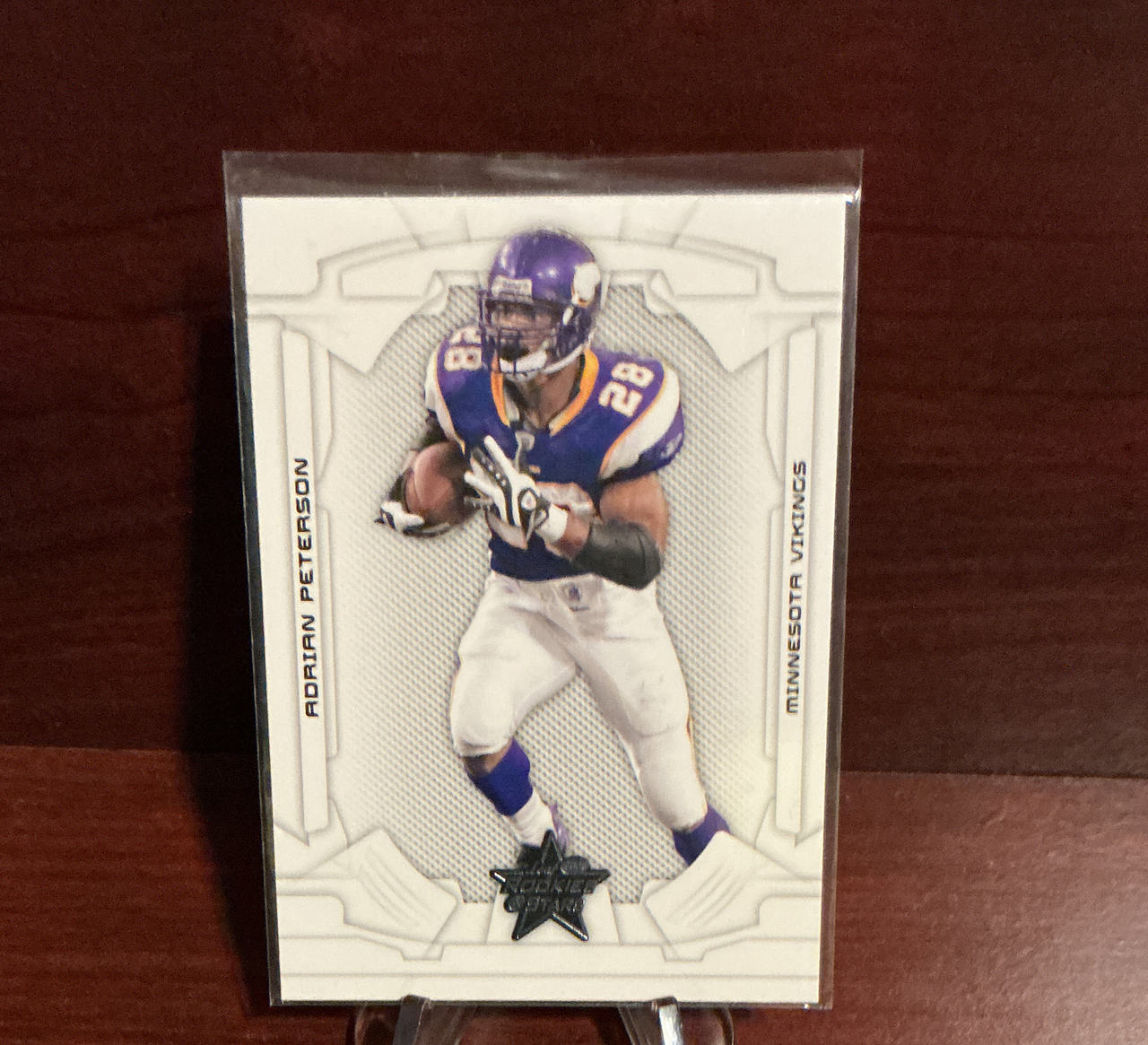 2007 Upper Deck Exquisite Rookie Stars Adrian Peterson #181