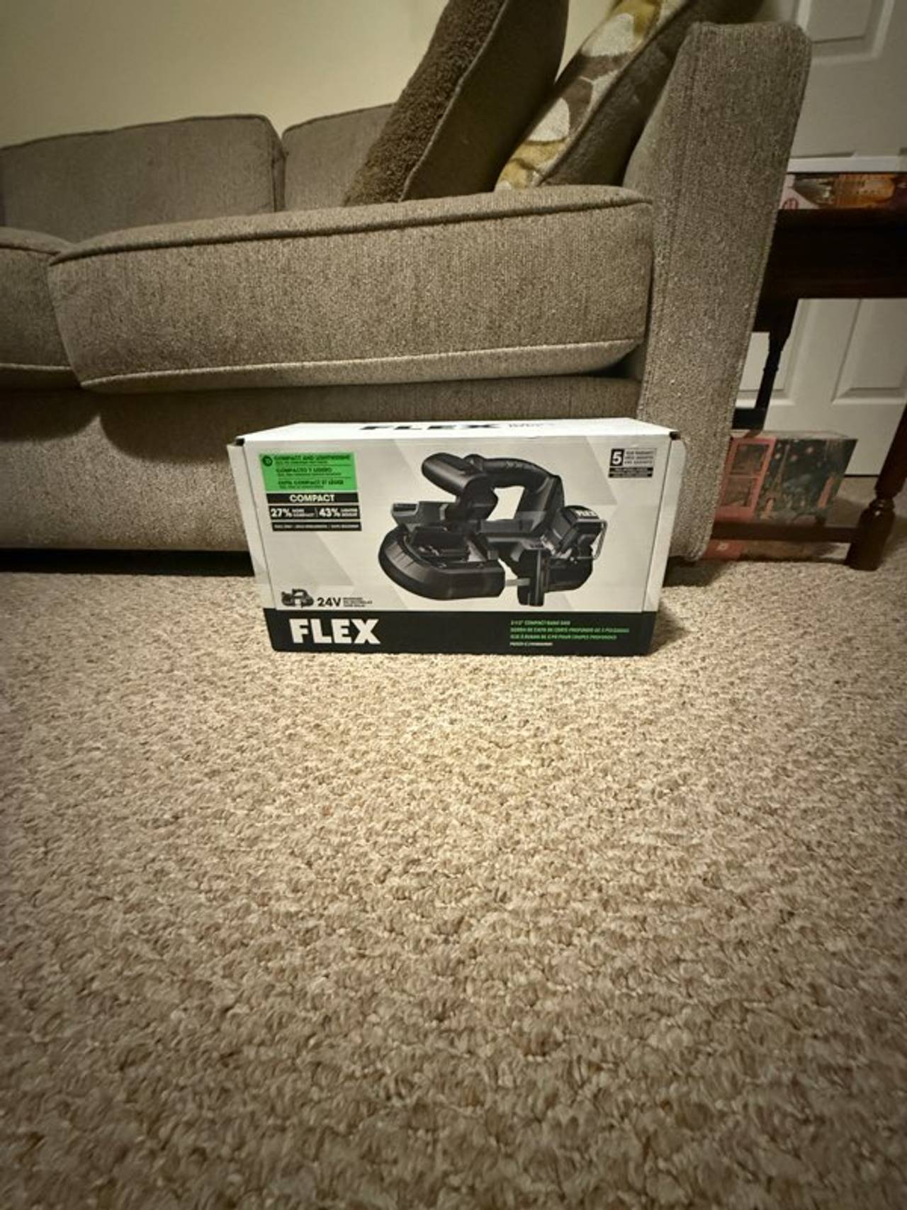 FLEX 24V Brushless Compact Band Saw