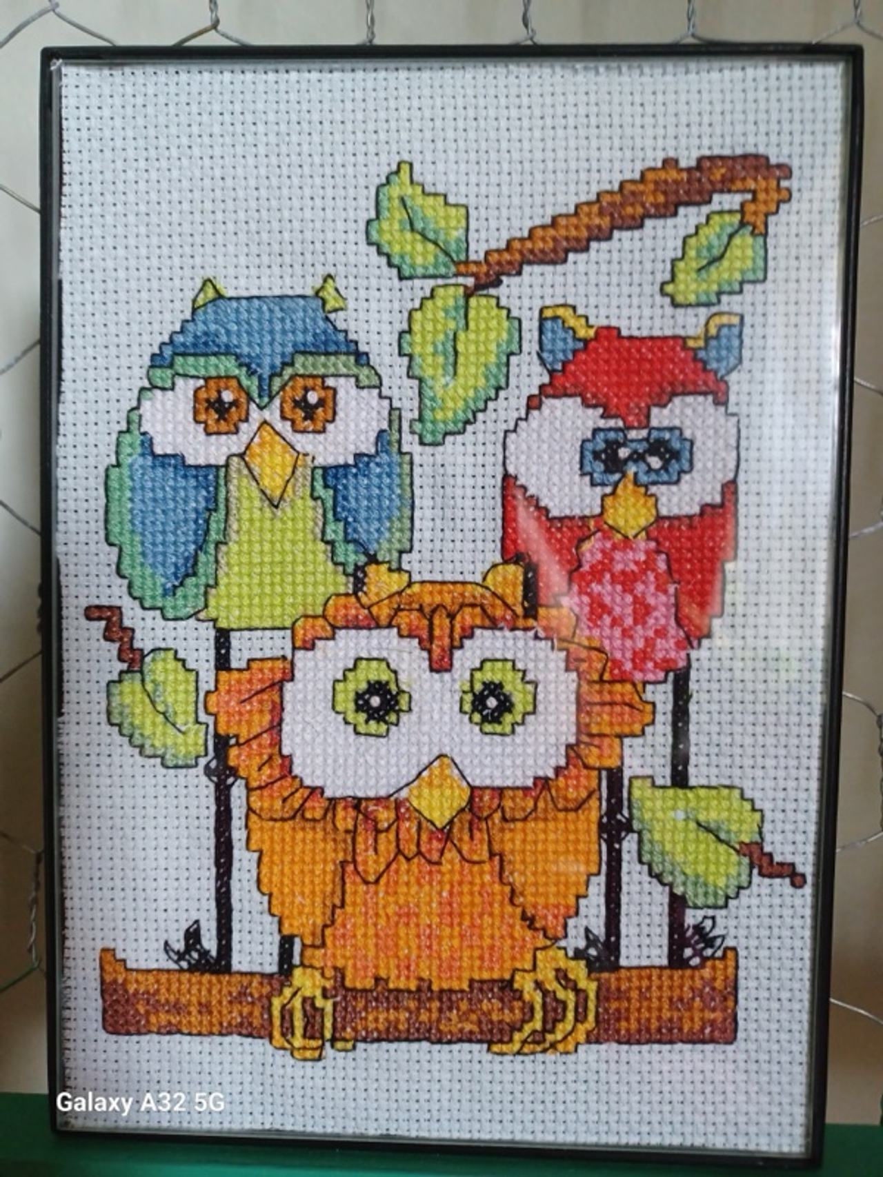 Dimensions Owl Trio Counted Cross Stitch Kit