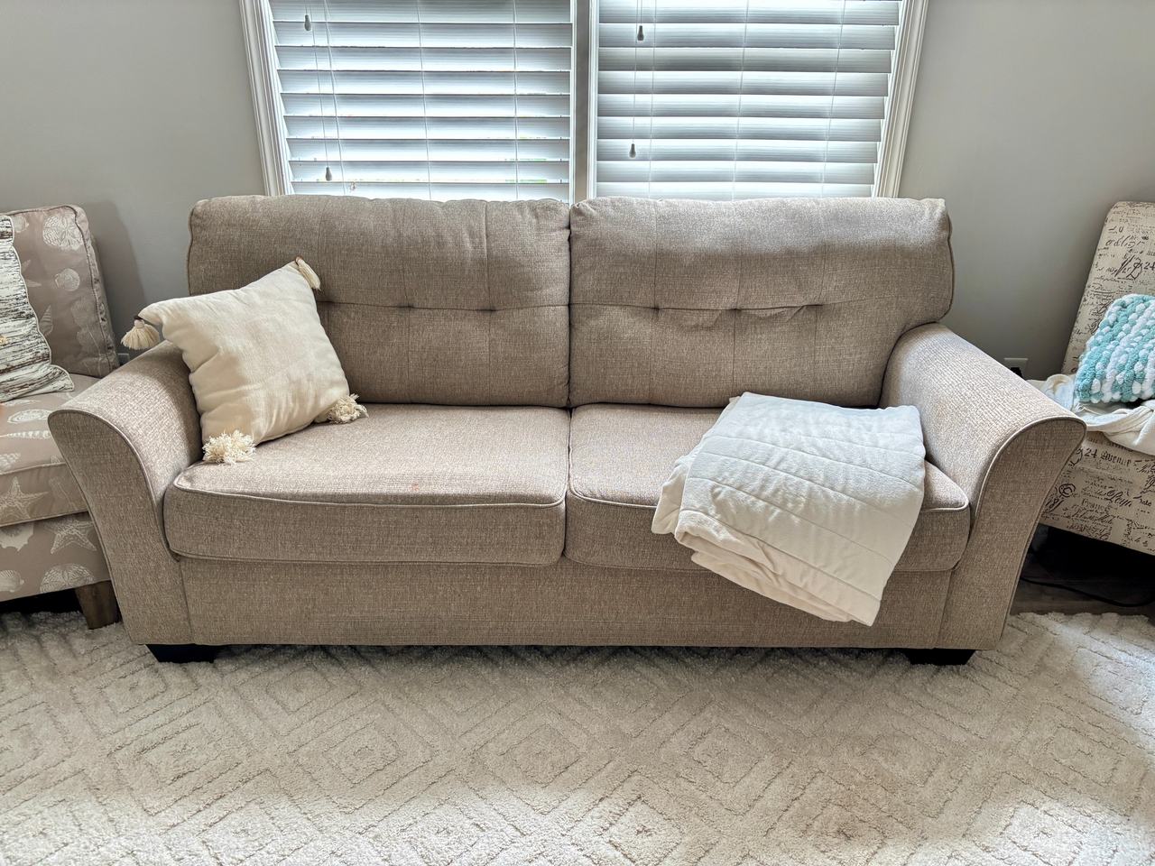 Beige Sofa