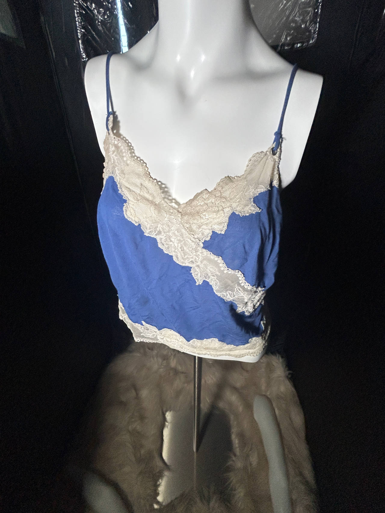 Lace Trim Satin Camisole Poleci 