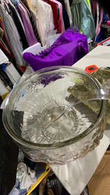 Jeannette Glassware Motif à Fruits Service à Punch Set - Image 4