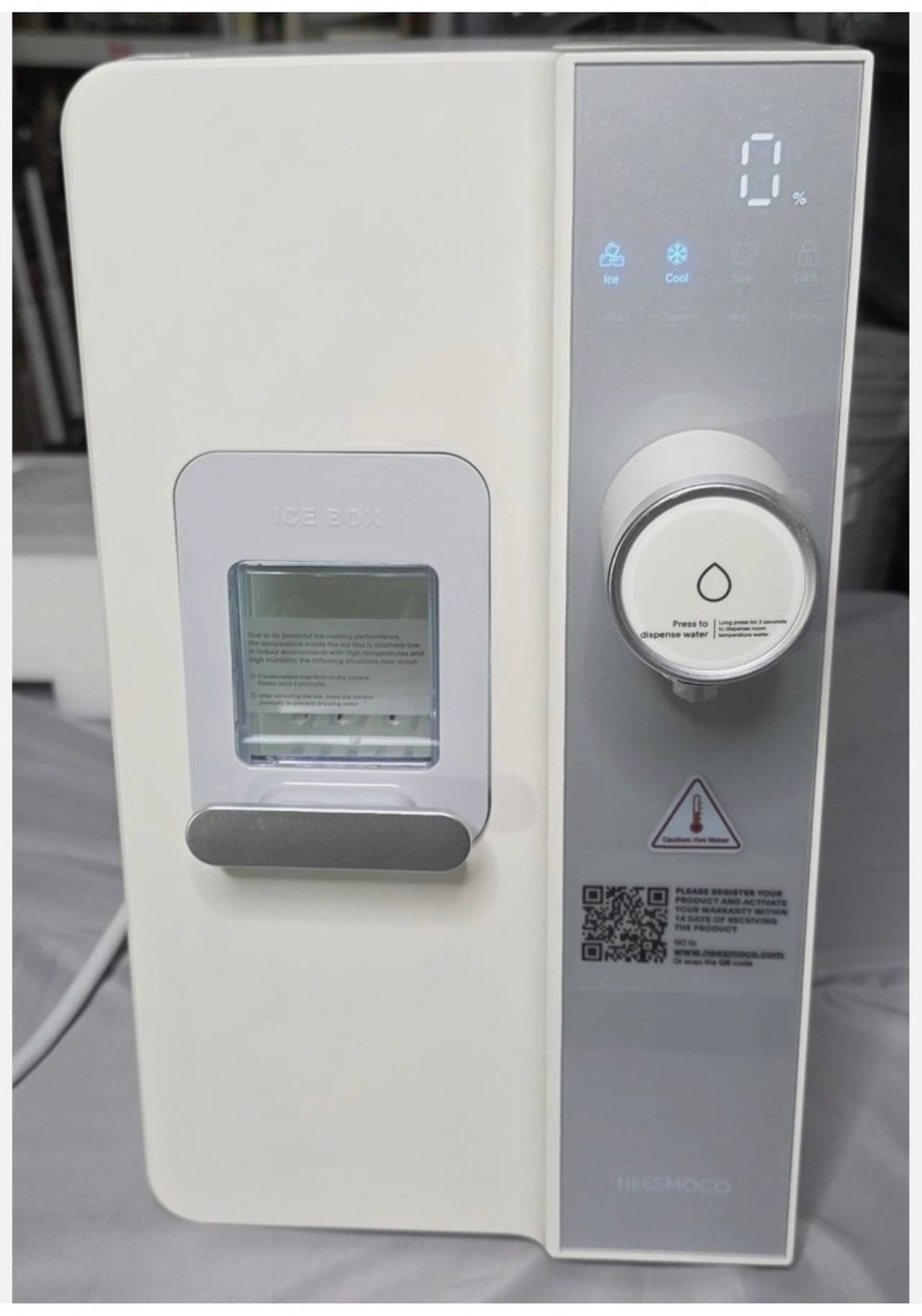 NEESMOCO MHC-4YI Ice and Instant Hot Water Dispenser