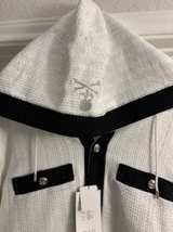 Mastermind World White Tweed Jacket - Image 4