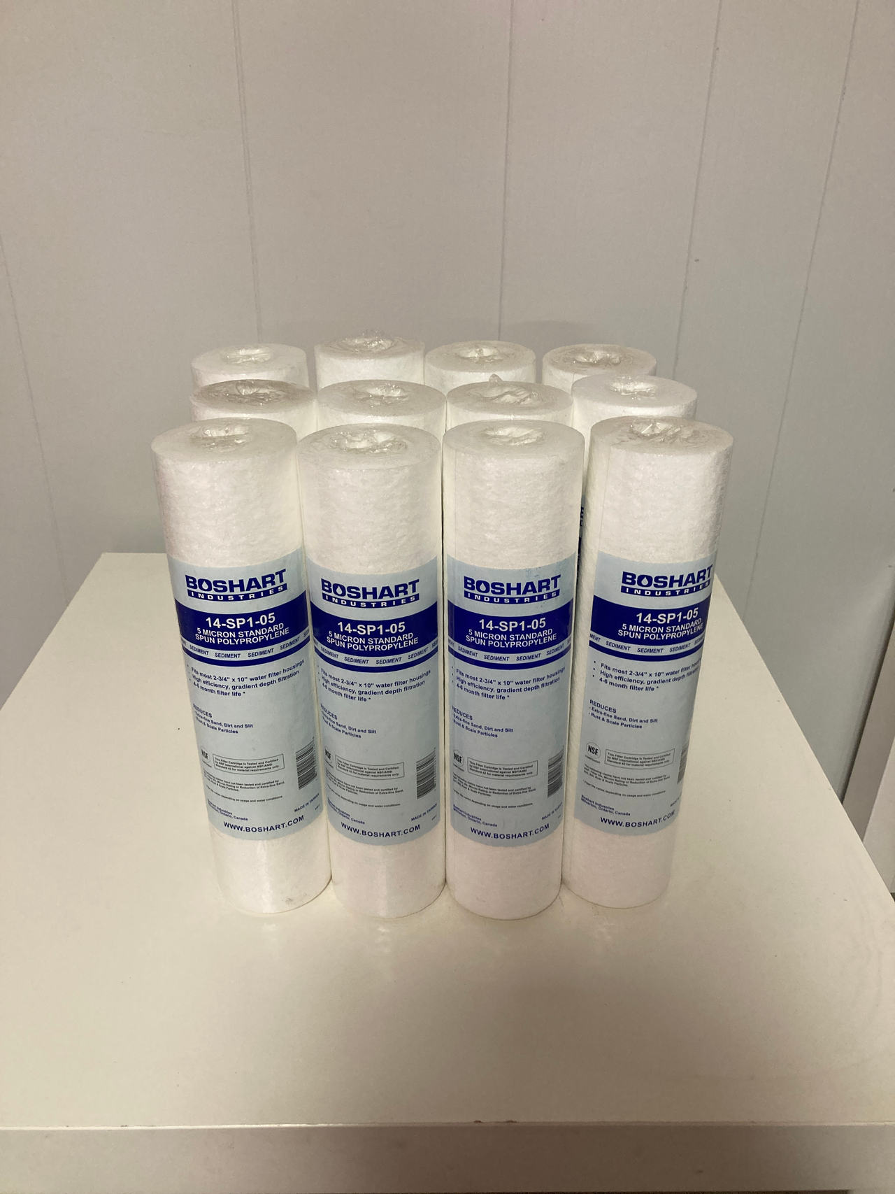 Boshart 14-SP1-05 5 Micron Spun Polypropylene Sediment Filter