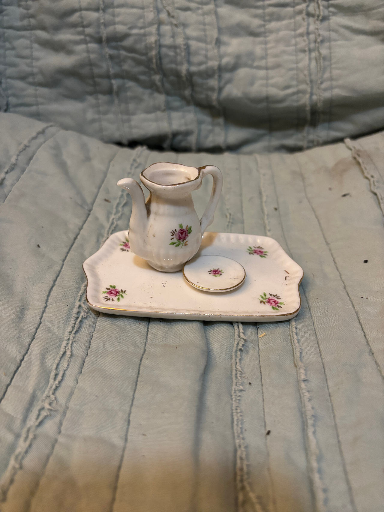 Miniature Porcelain Tea Set