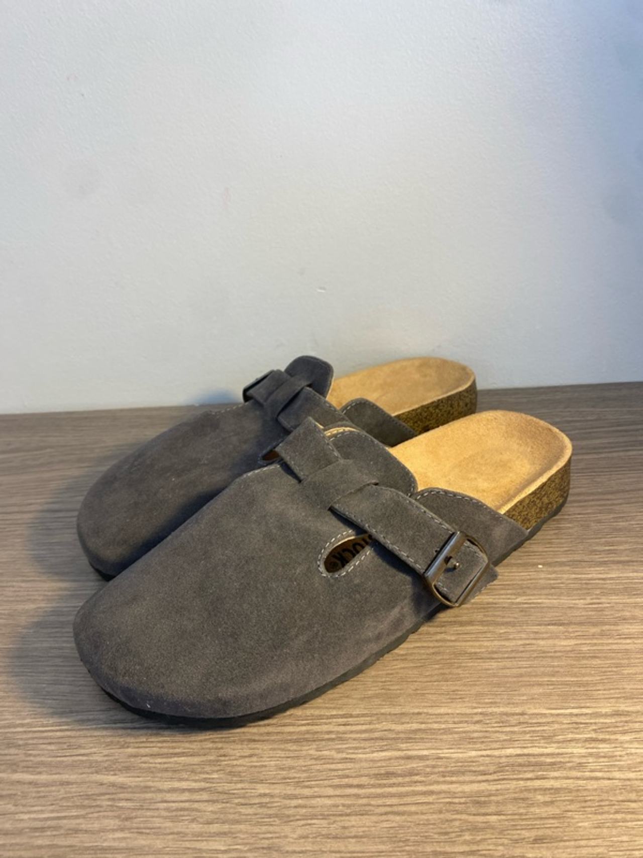 Birkenstock Boston Clog Dark Grey
