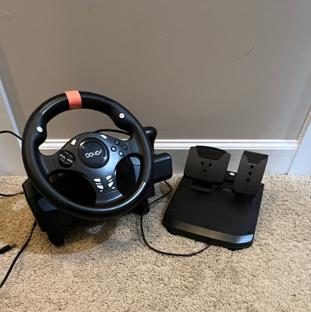 DOYO R180 Gaming Racing Wheel and Pedals