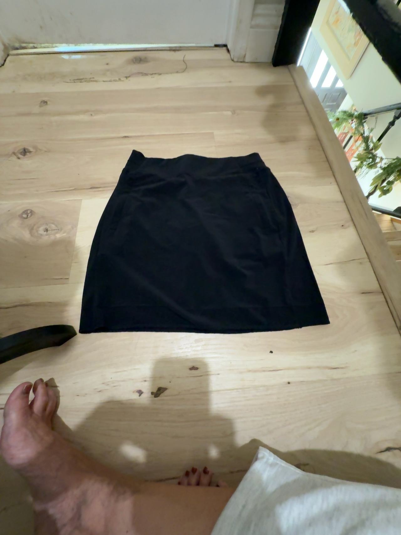 Athleta Black Skort- small