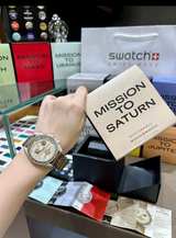 Omega x Swatch Bioceramic MoonSwatch Saturn - Image 1