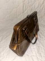 Metallic Croc Handbag - Image 2