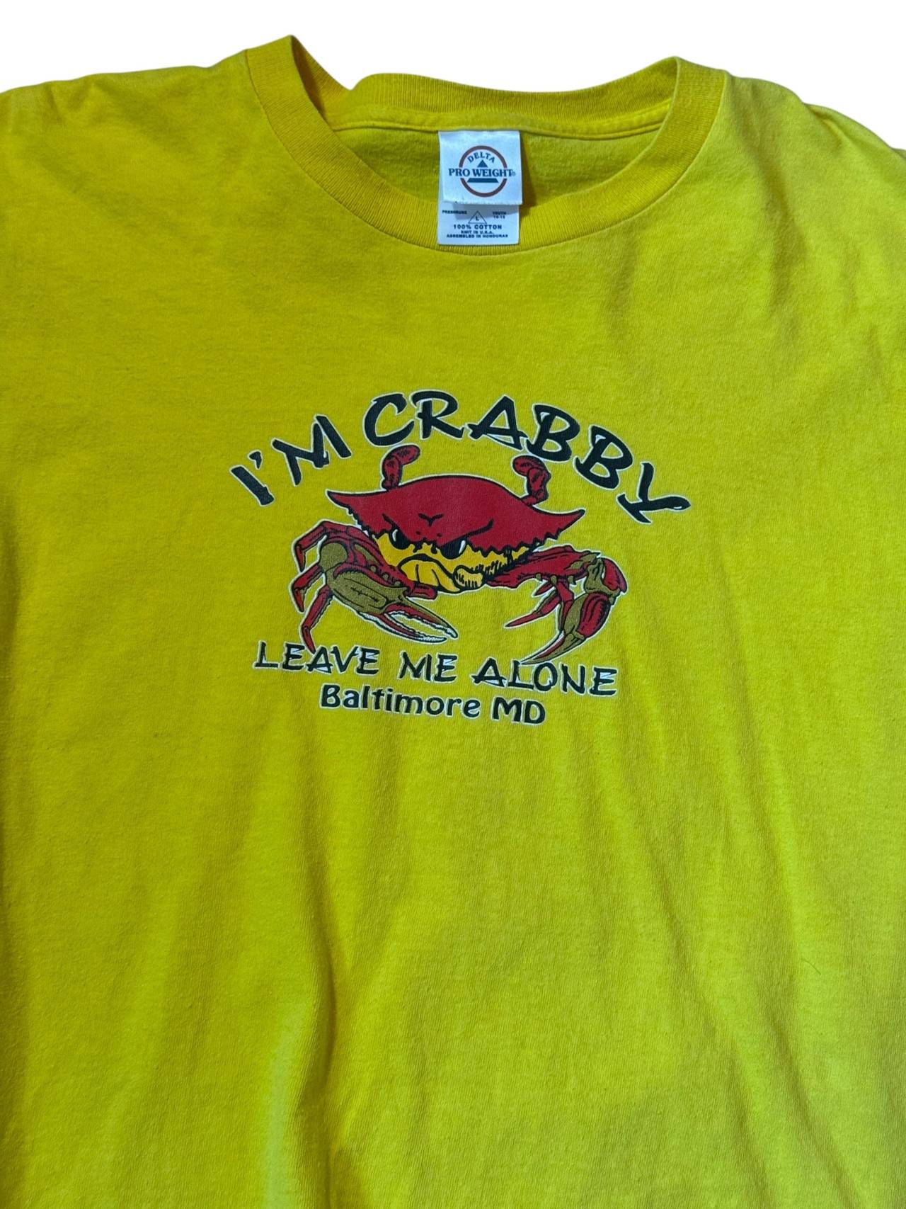 I'm Crabby Leave Me Alone Baltimore MD T-Shirt