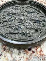 Japanese Edo Period Bronze Mirror - Image 4