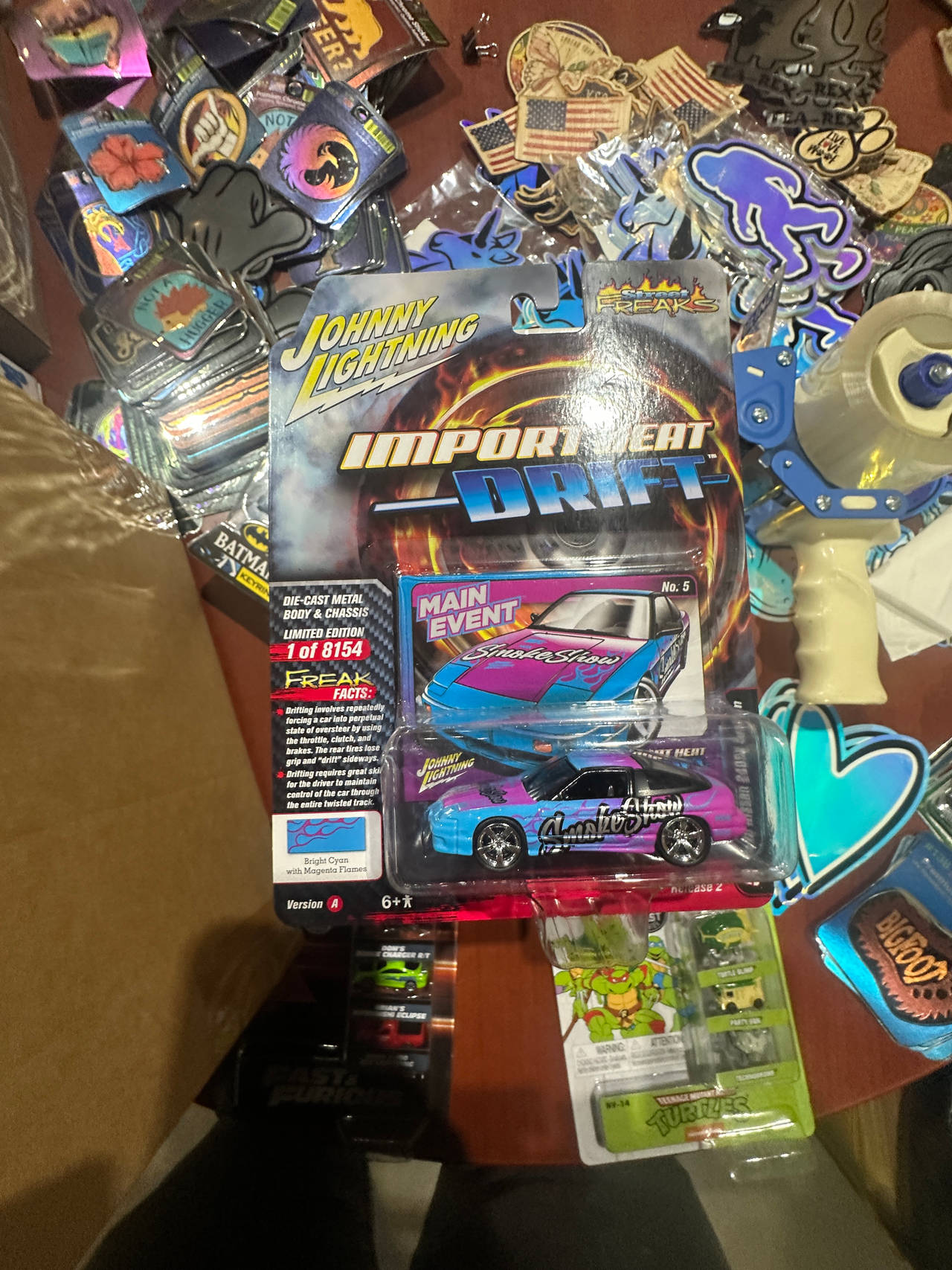 Johnny Lightning Import Heat Drift Nissan 240SX S13