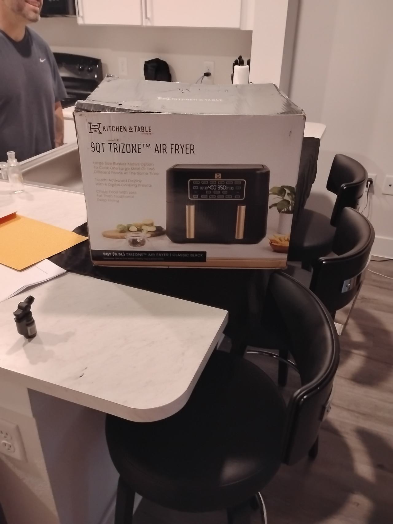 Kitchen & Table 9QT Trizone Air Fryer