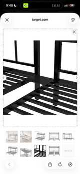 Wrought Studio Metal Bunk Bed Frame - Image 6