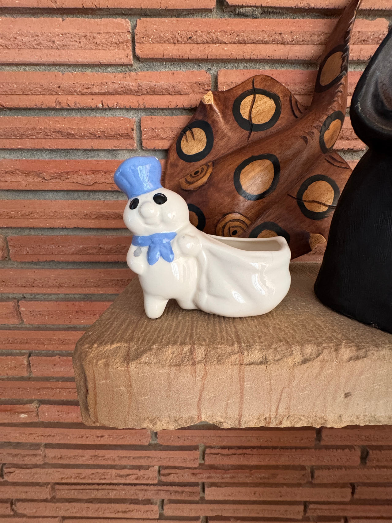 Pillsbury Doughboy Ceramic Planter