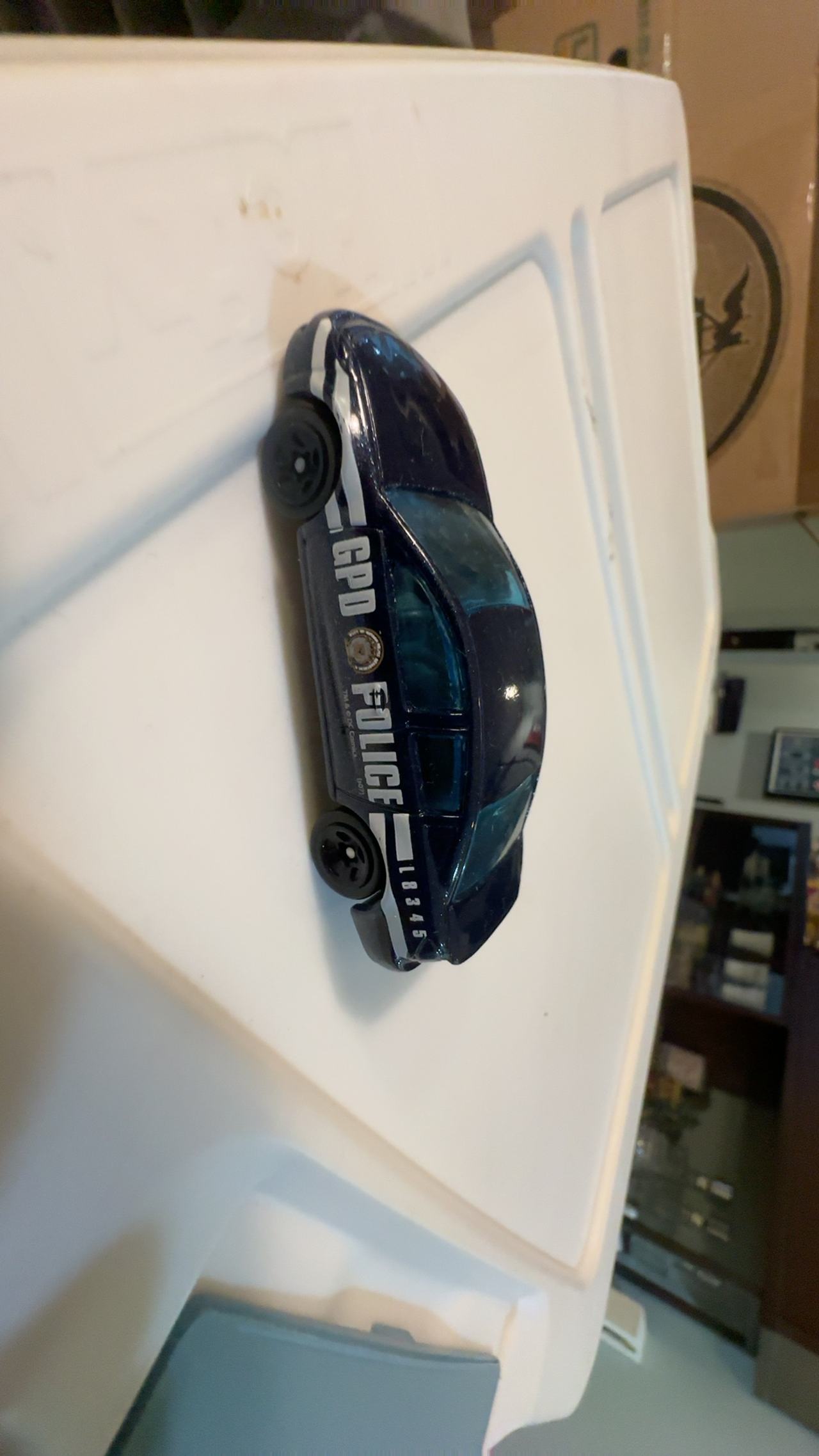 Matchbox Dodge Charger Pursuit Police Car Blue