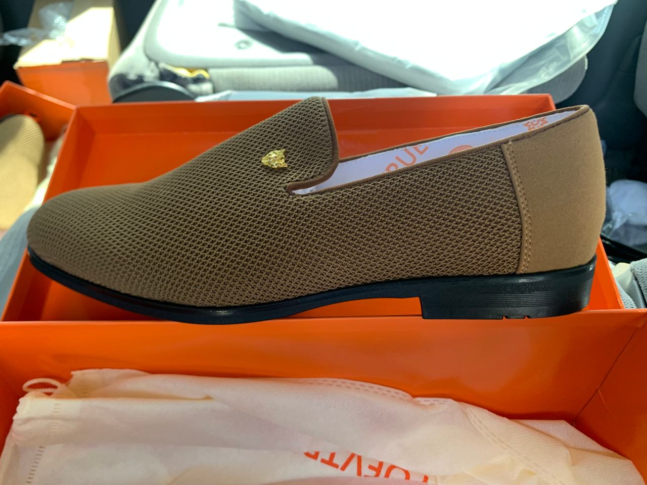 Tofute Mesh Lion Head Loafers size 13
