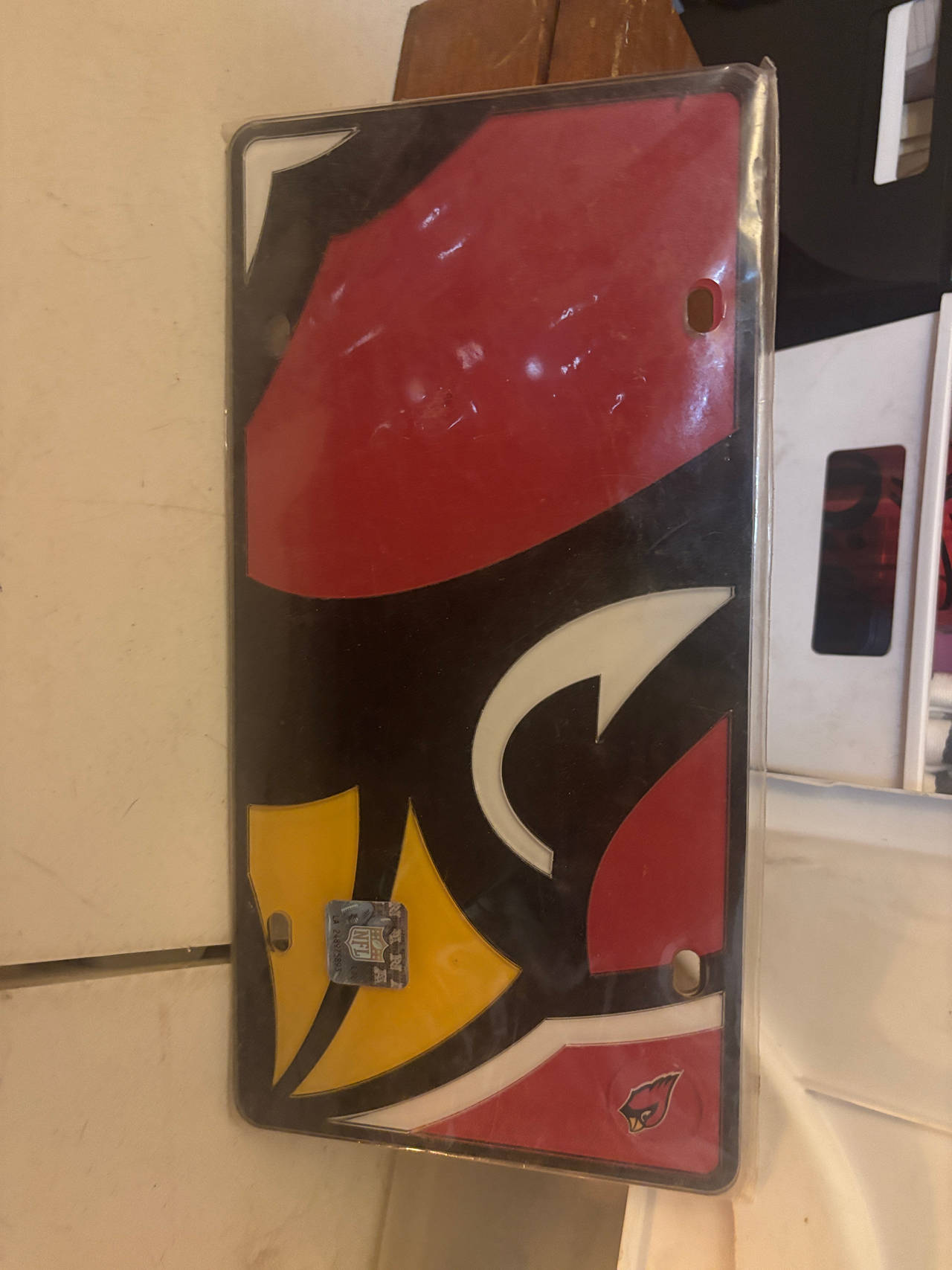 Arizona Cardinals License Plate