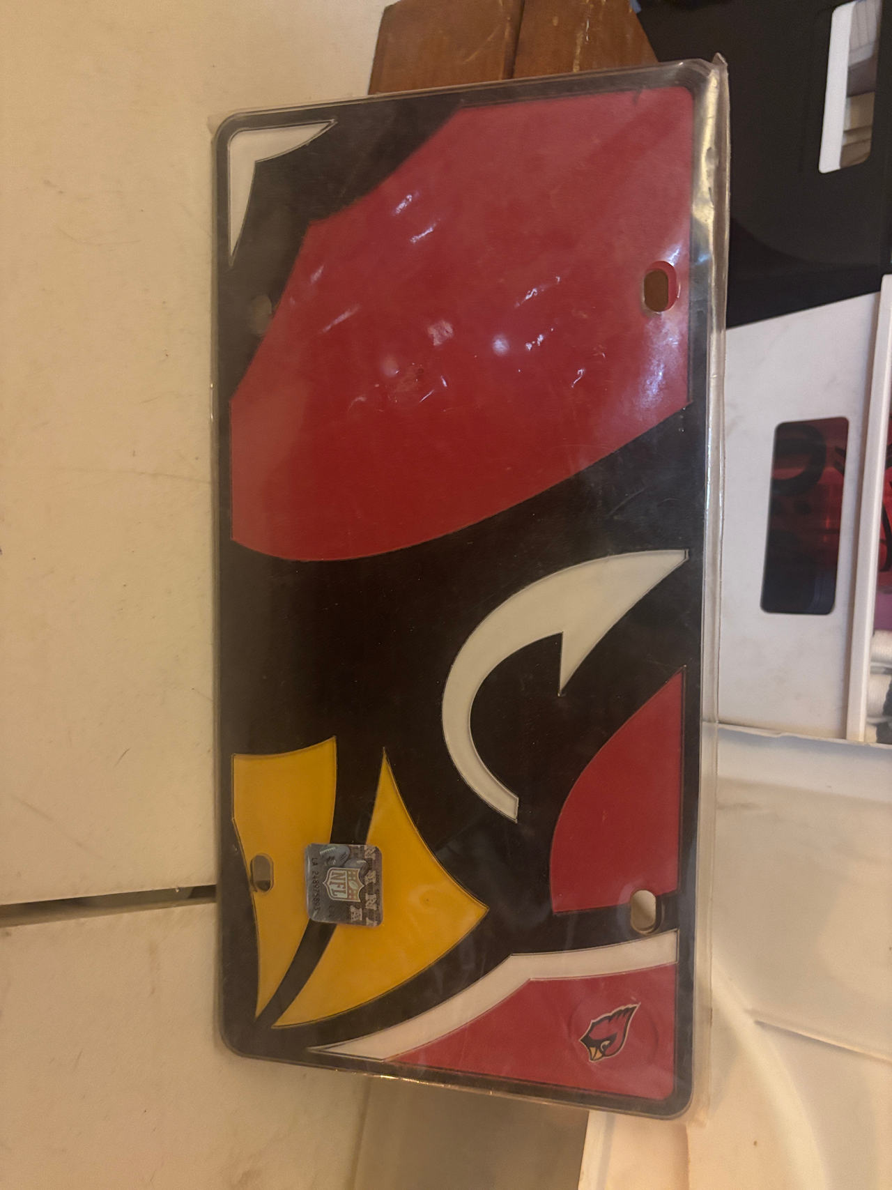 Arizona Cardinals License Plate