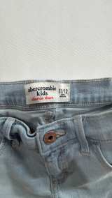 Abercrombie Kids Shortie Short Distressed Denim size 11/12 - Image 3