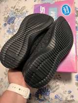 Skechers Ultra Flex - Wild Charm Wide Fit Black Size 8.5 - Image 2