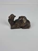 Vintage Bronze Camel Figurine 4.5"x3" - Image 2