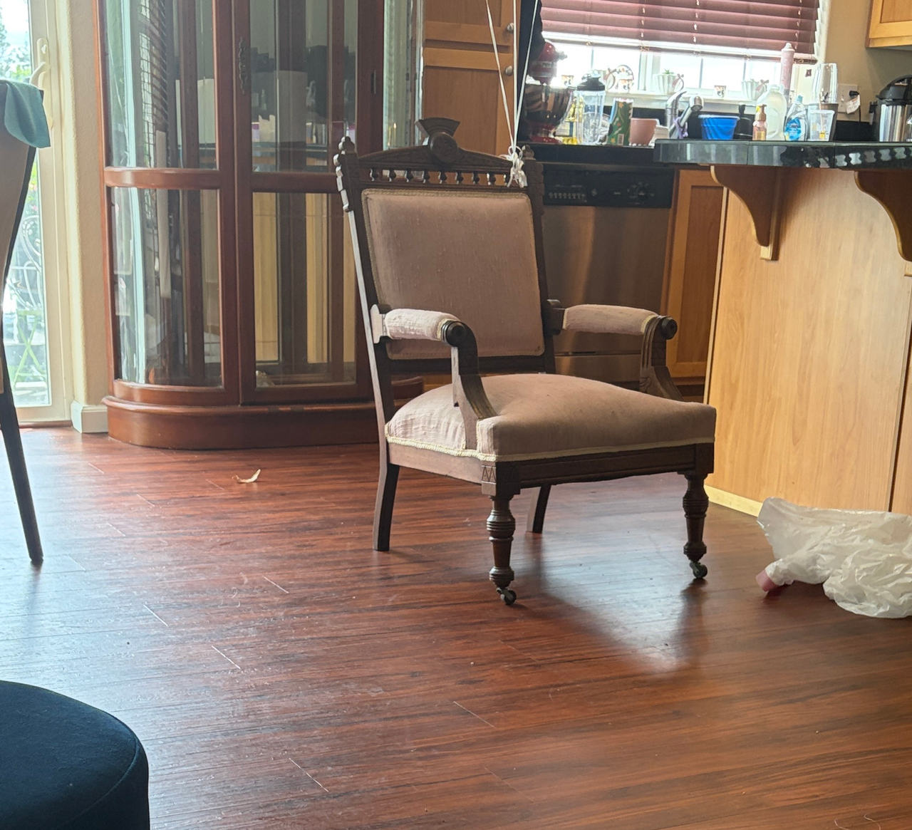 Antique Victorian Eastlake Armchair
