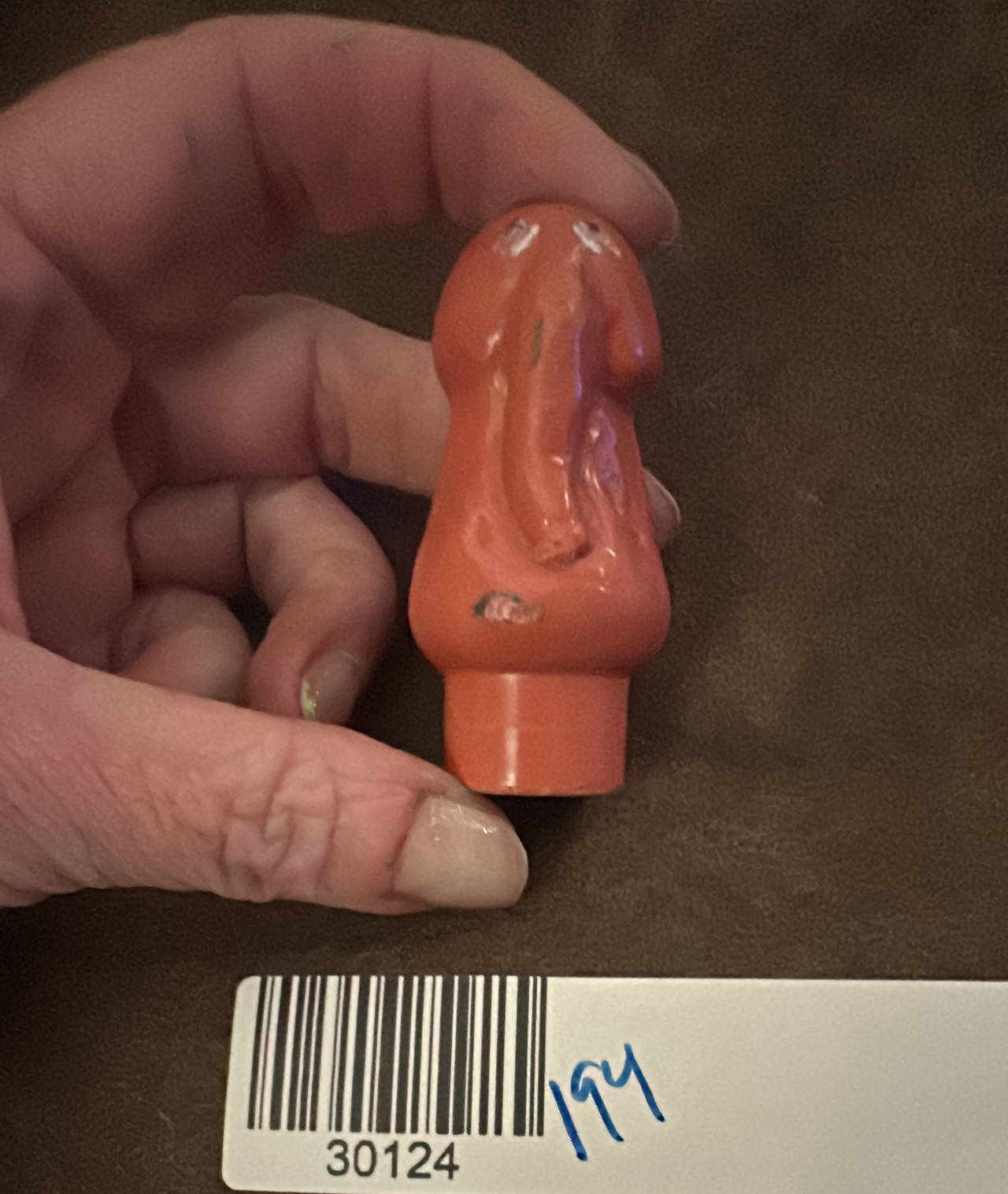 Fisher-Price Little People Sesame Street SNUFFALUPAGUS 1973 vtg figure. 194