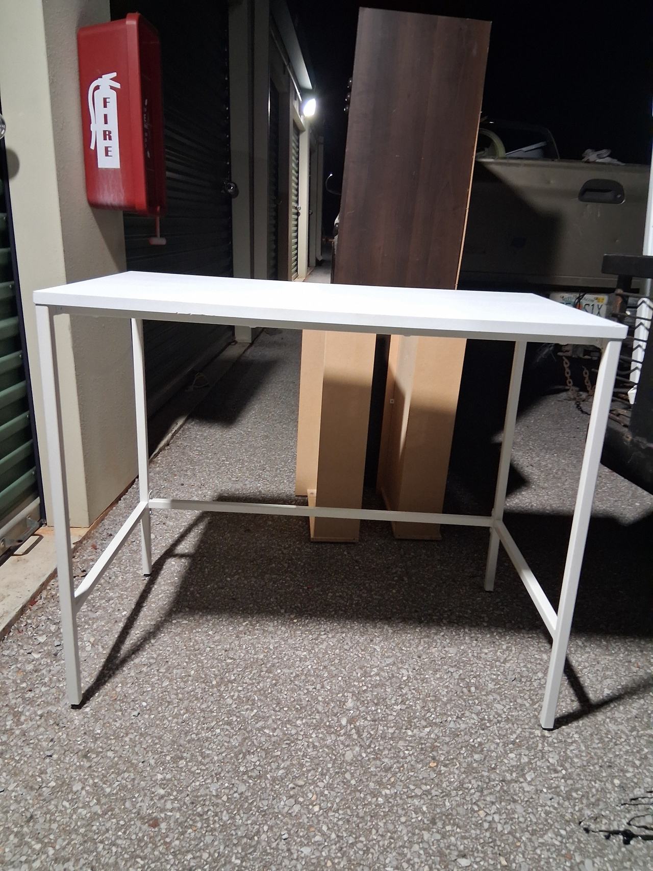 IKEA Minimalist White Desk