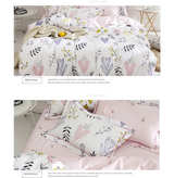 HighBuy Coquette Girls Duvet Cover Bedding Set Twin, Floral, Aesthetic, White - Image 4