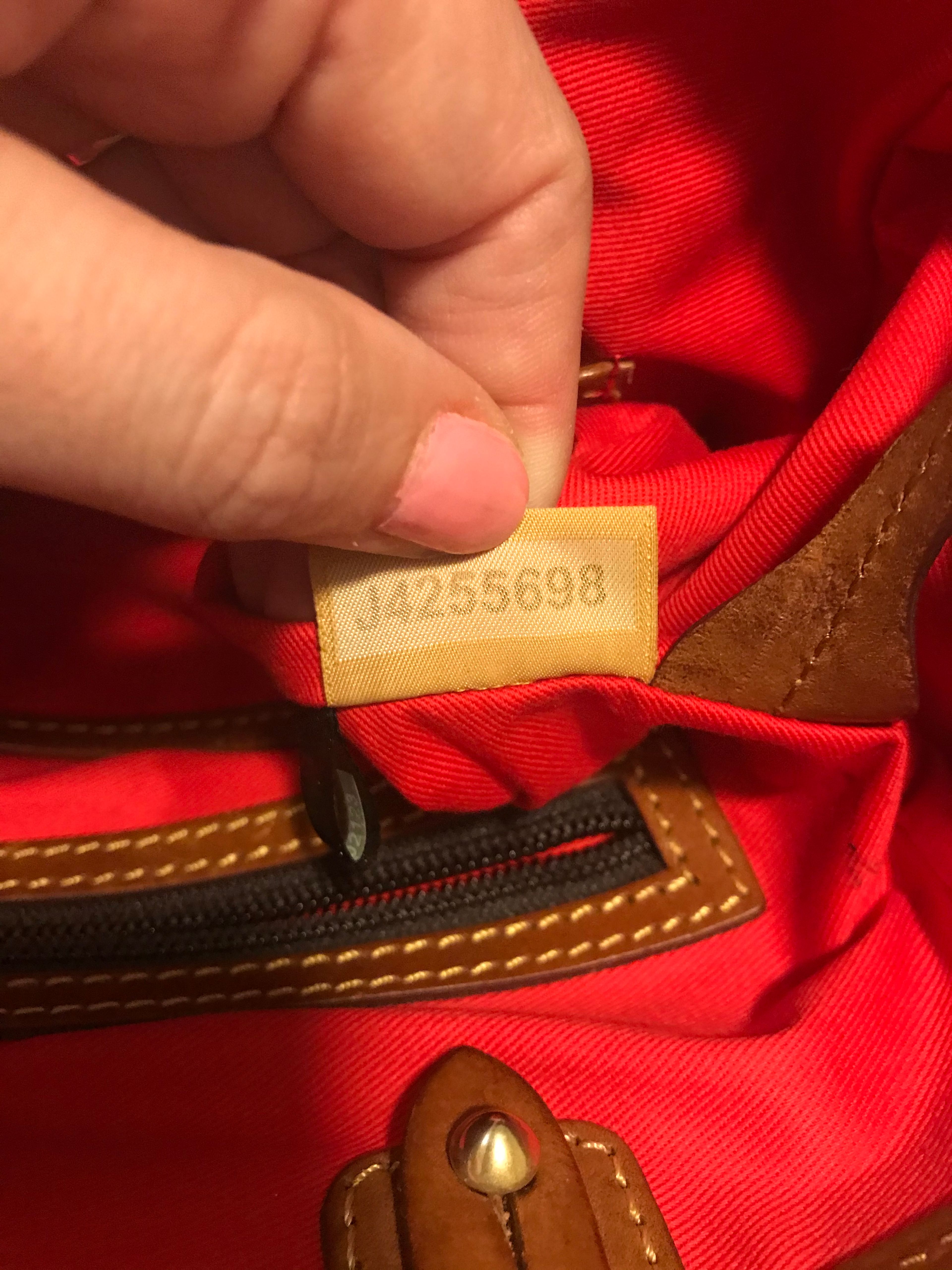 New Dooney & Bourke Wilson Pebbled Leather Satchel Handbag - Image 2