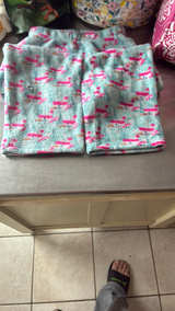 Vineyard Vines Girls Fleece Pajama Pants Snowman Print - Image 5