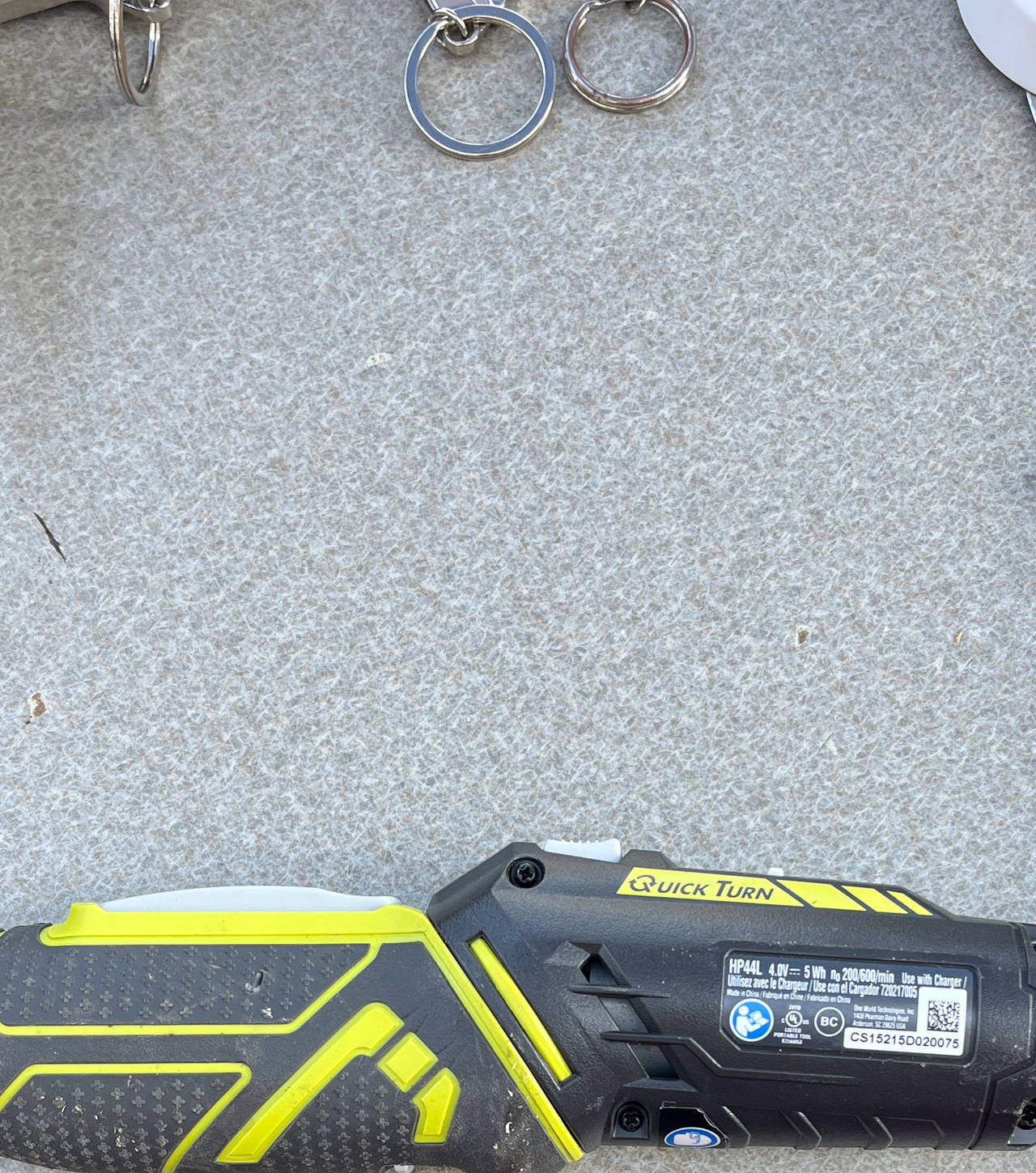 Ryobi 4V Quick Turn Screwdriver
