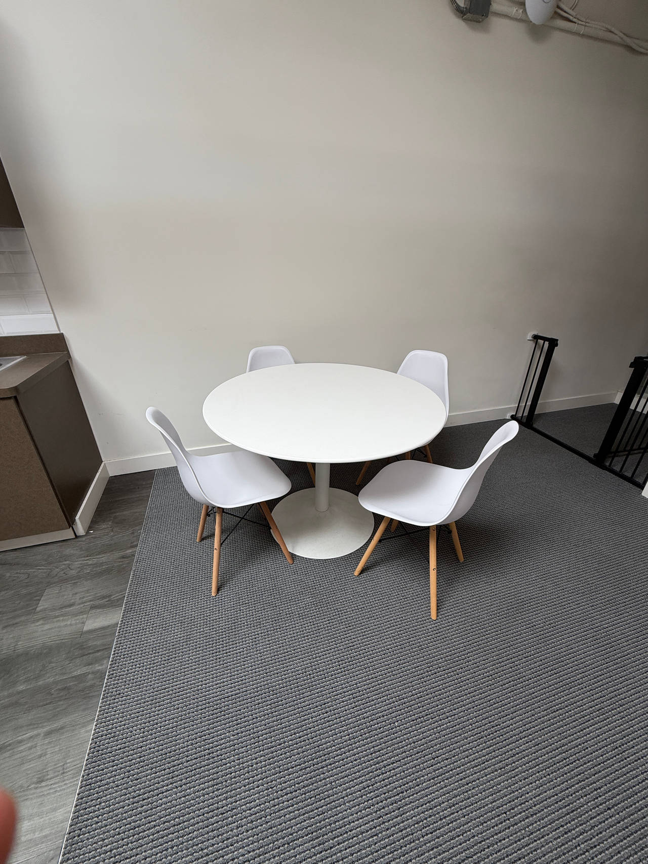 Modern Round Dining Table Set