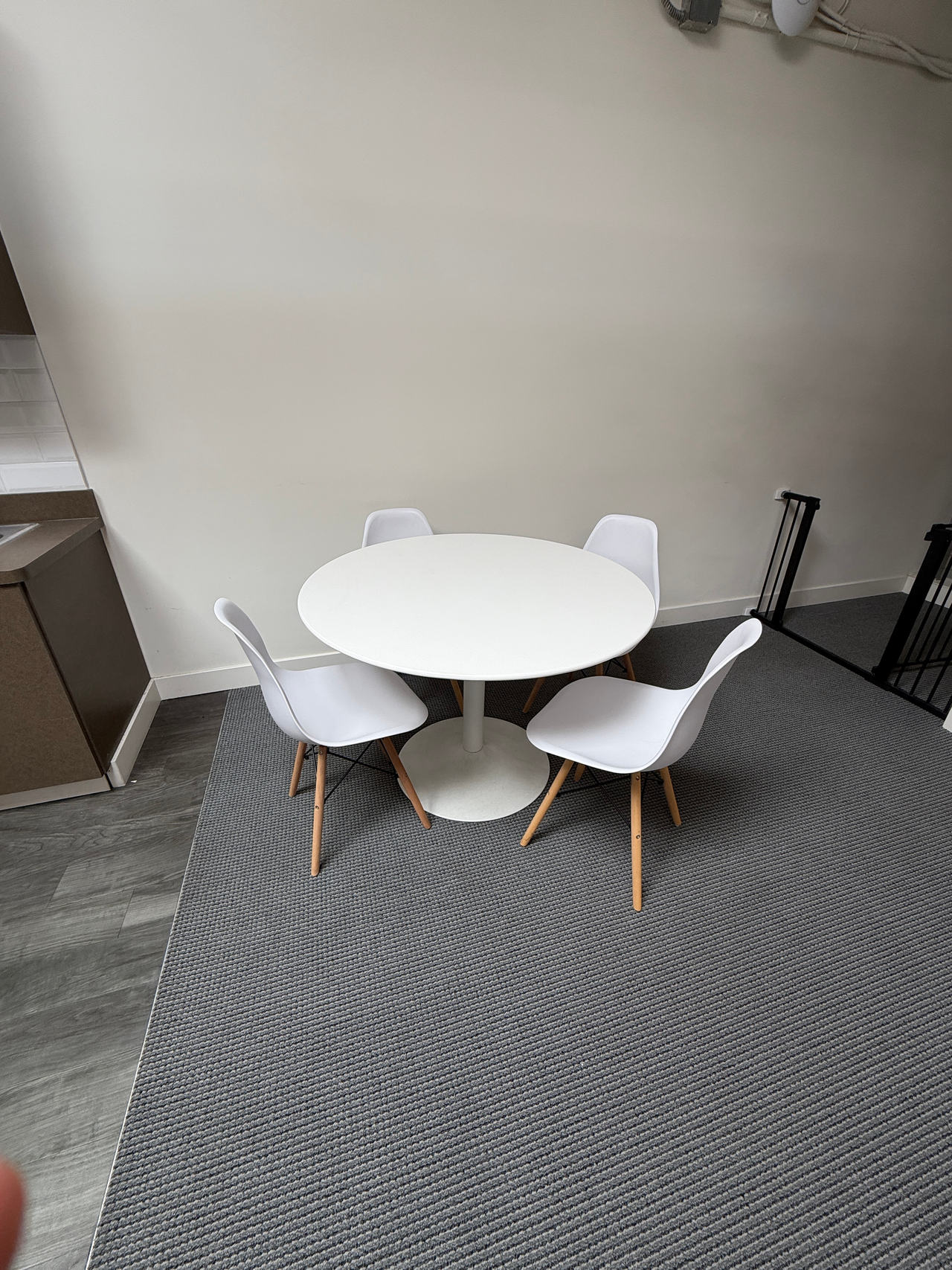 Modern Round Dining Table Set