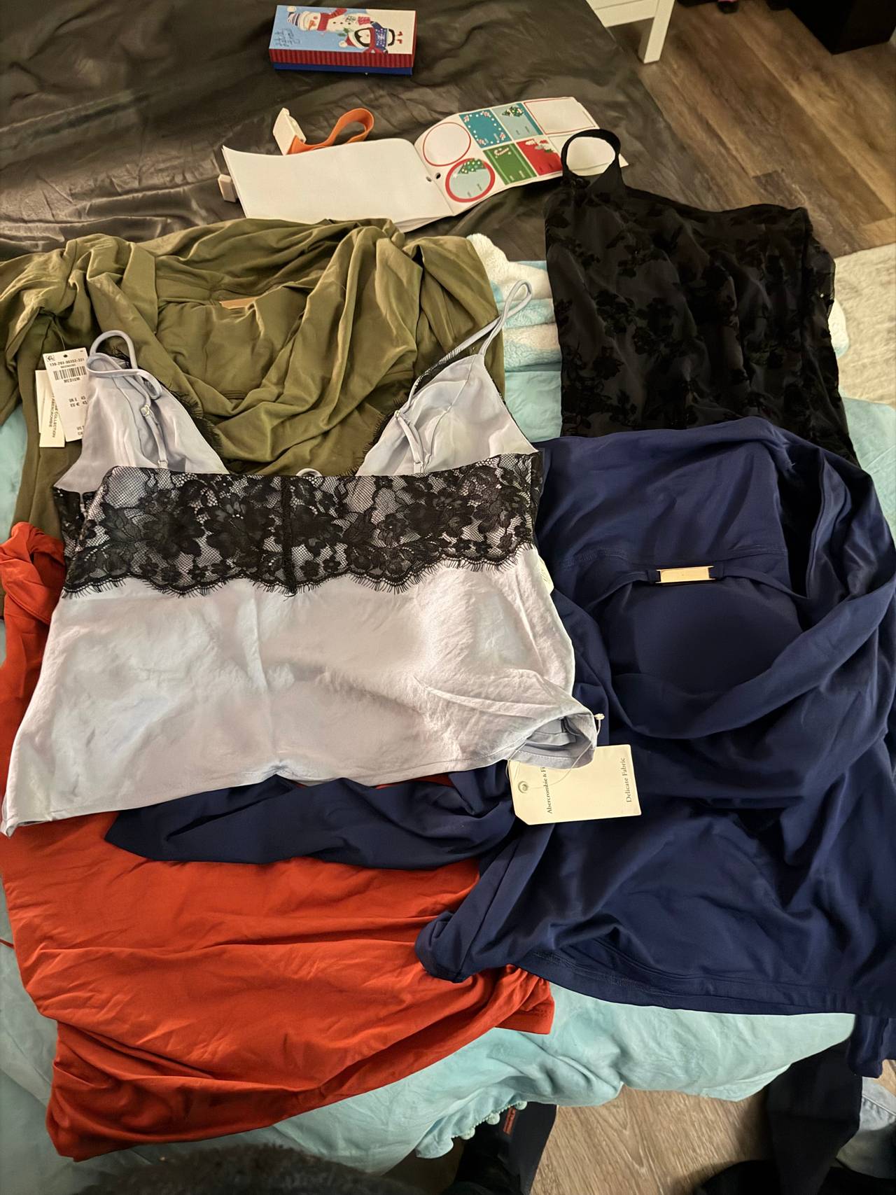 Abercrombie & Fitch Women's Braless Collection Tops Bundle
